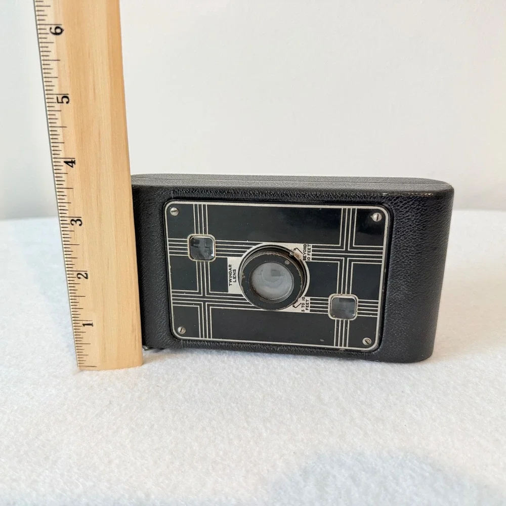 Vintage Kodak Jiffy Six-20 Folding Camera Art Deco‎ 1930s Untested